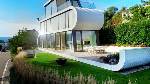 Architecture, Property, House, Building, Home, Real estate, Grass, Design, Sky, Facade, 