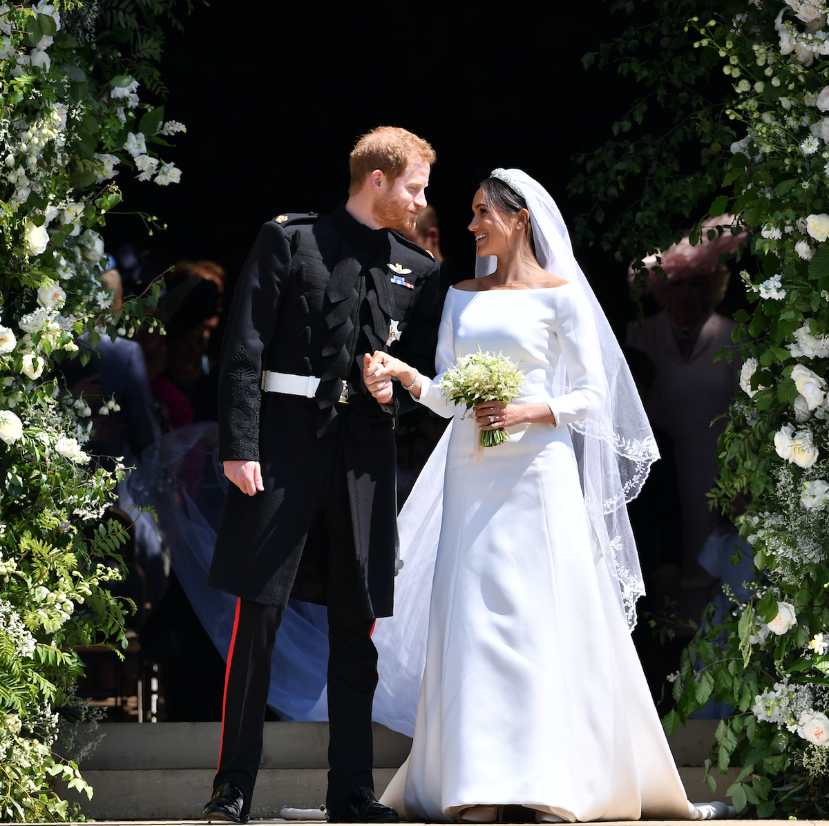 This is most likely the wedding dress designer Meghan Markle chose