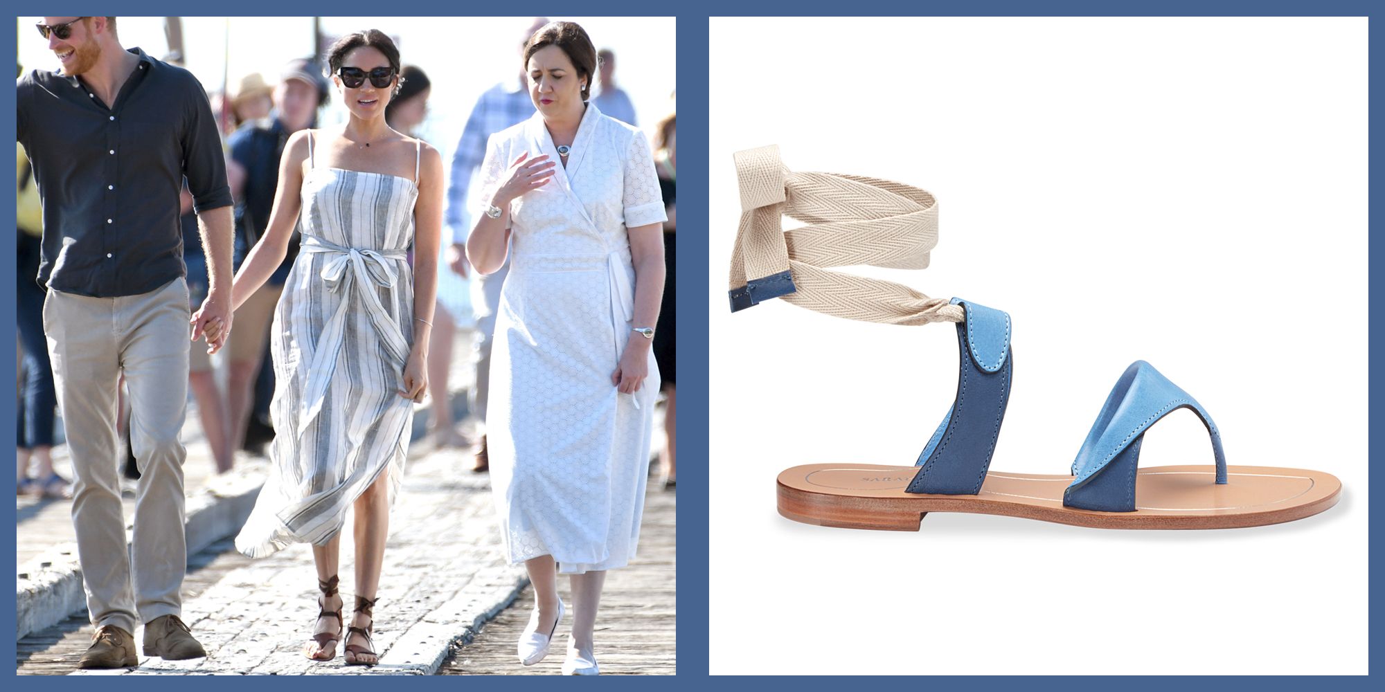 Meghan markle sarah hot sale flint sandals