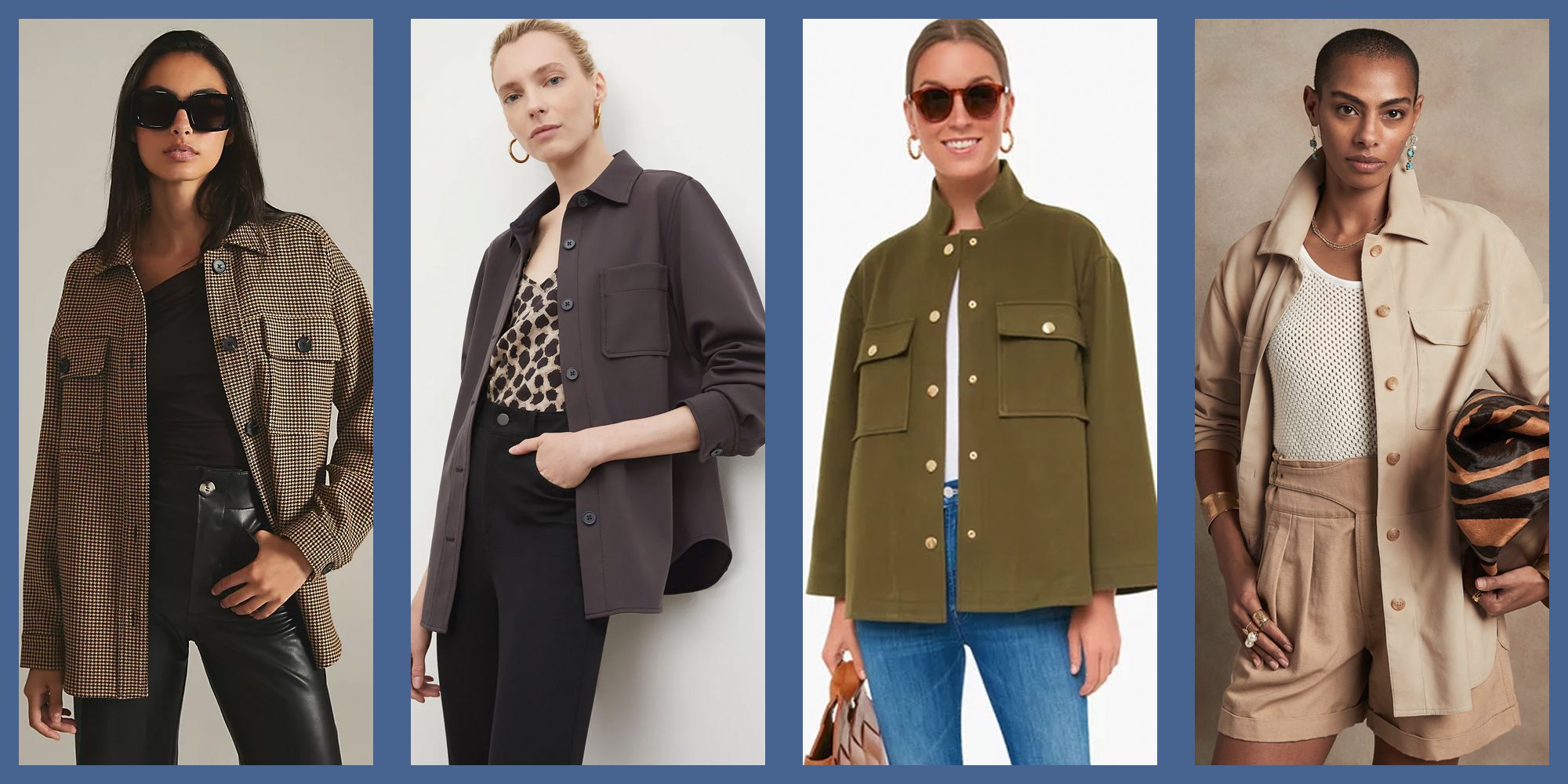 The Best Shackets For Women - Shirt Jackets for Fall