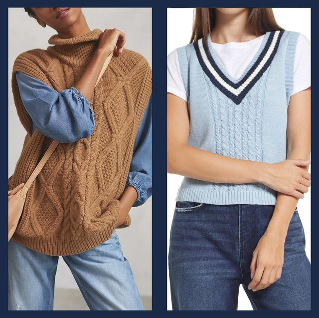15 Best Sweater Vests for Women 2021 - Stylish Women's Knit Vests