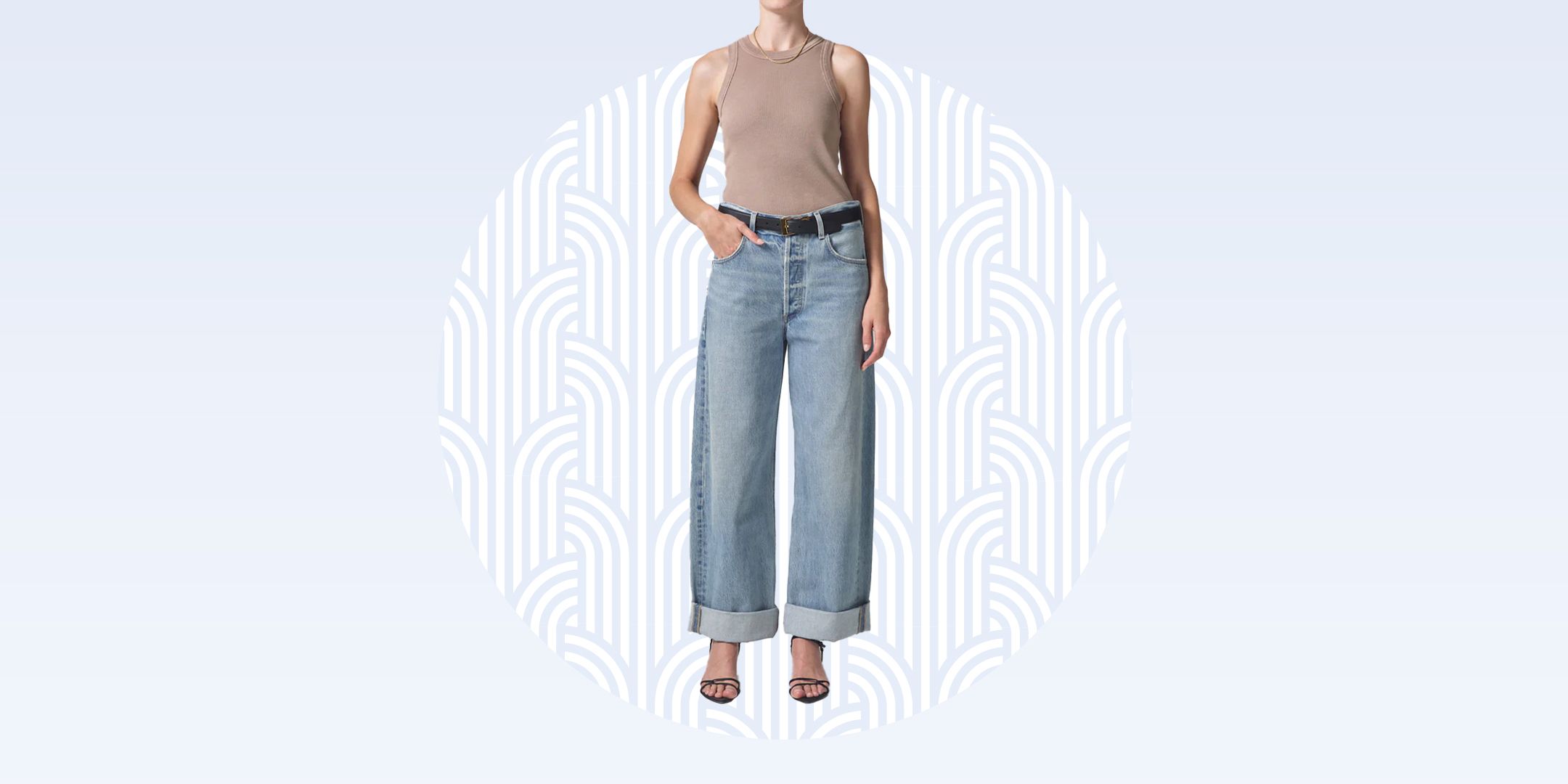 ボトムスその他 Citizens of Humanity Ayla Baggy light washed jeans Ayla Baggy in Skylights – Citizens of Humanity