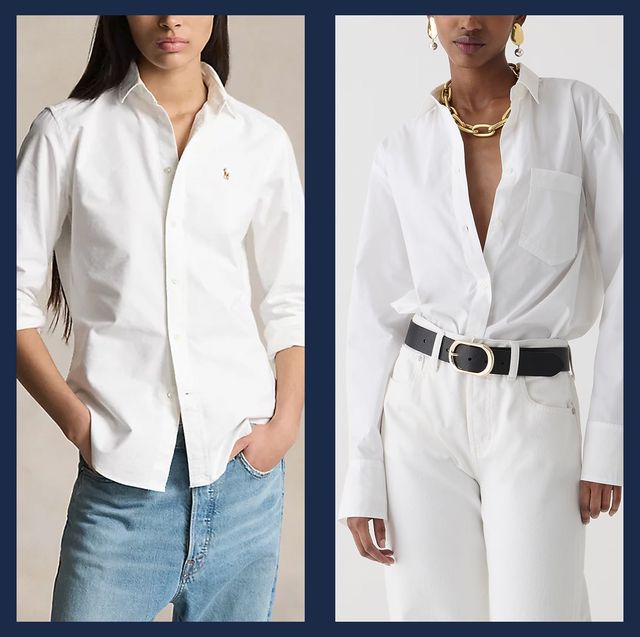 24 Best White Button Down Shirts for Women to Buy 2024