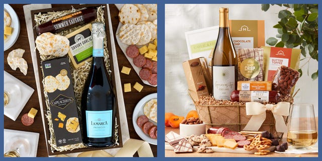 The Best Wine and Cheese Gift Baskets for 2024