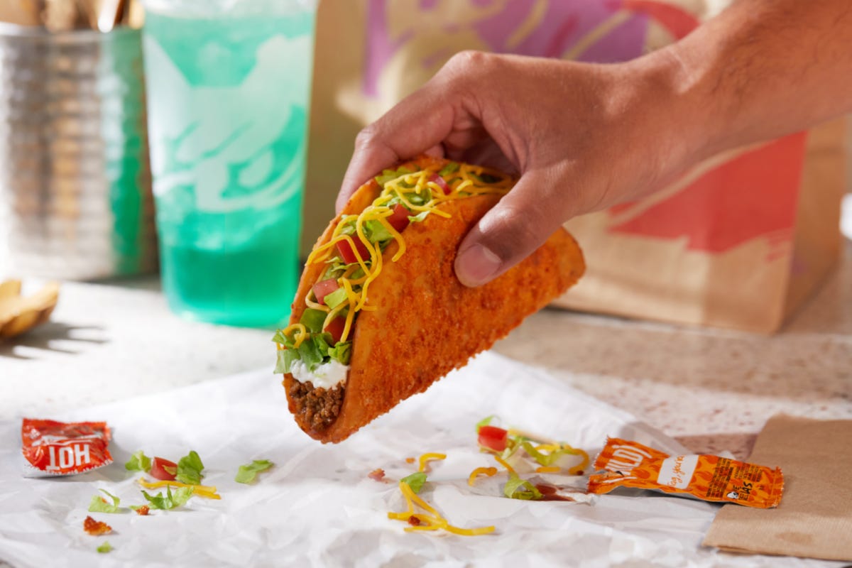 Taco Bell Is Bringing Back The Toasted Cheddar Chalupa