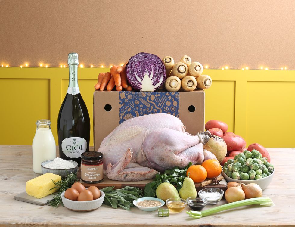 abel  cole are bringing back their organic christmas meal boxes