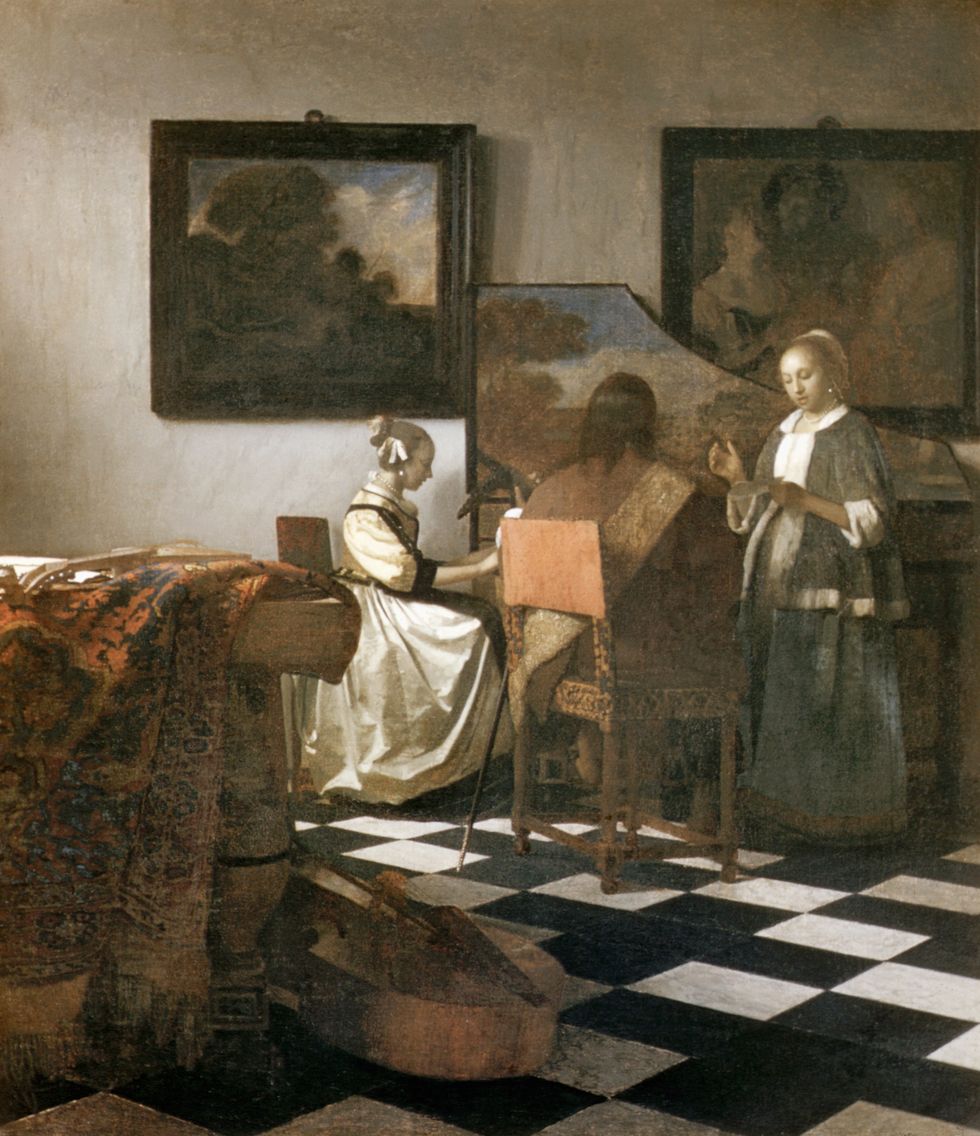 vermeer's the concert stolen from isabella gardner museum in boston in 1990