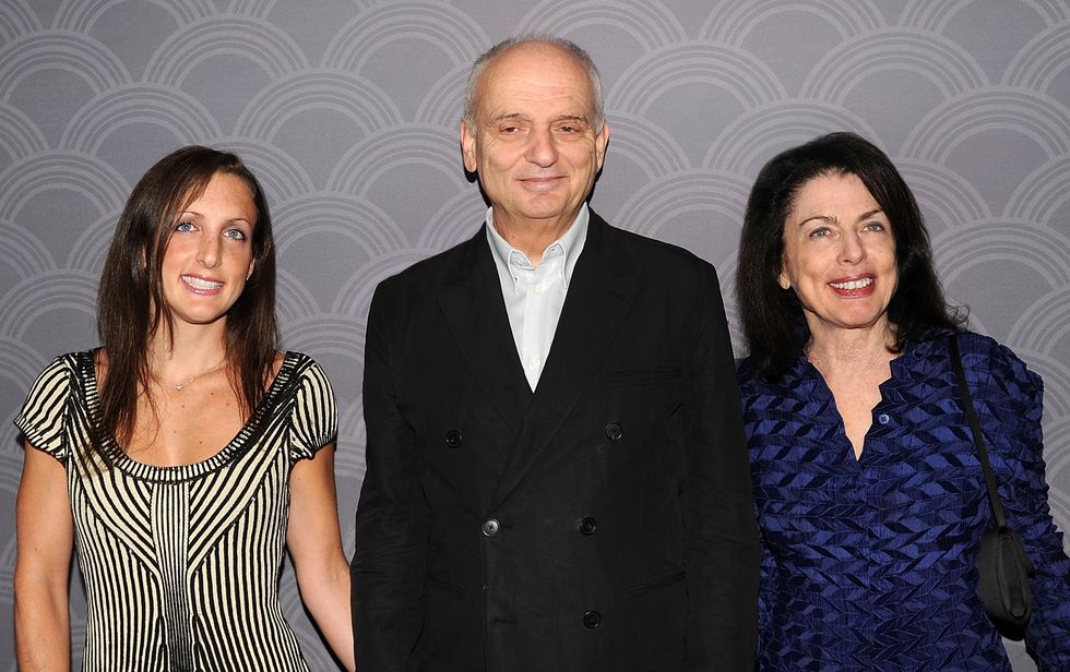 david chase with his daughter michele decesare, left, and wife denise kelly