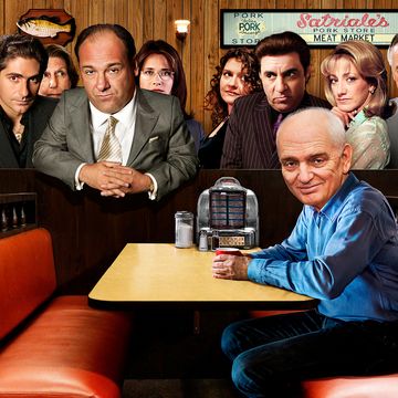 david chase and the cast of the sopranos