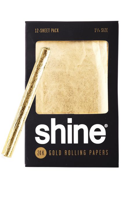 shine gold rolling papers
