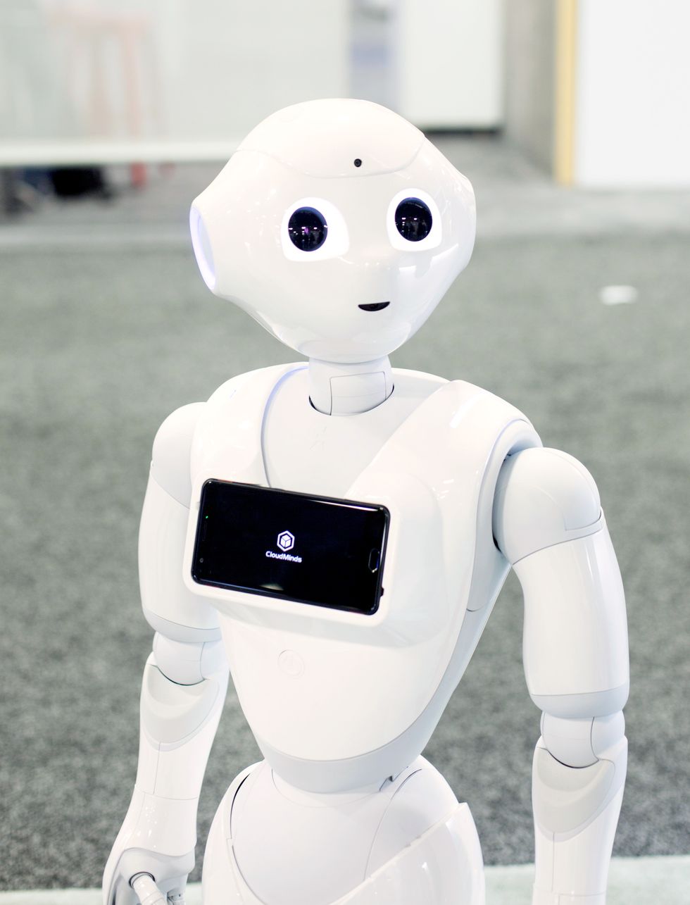 Robot, White, Machine, Technology, Toy, Action figure, Animation, Smile, 