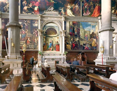 The Bellini altarpiece, Venice 