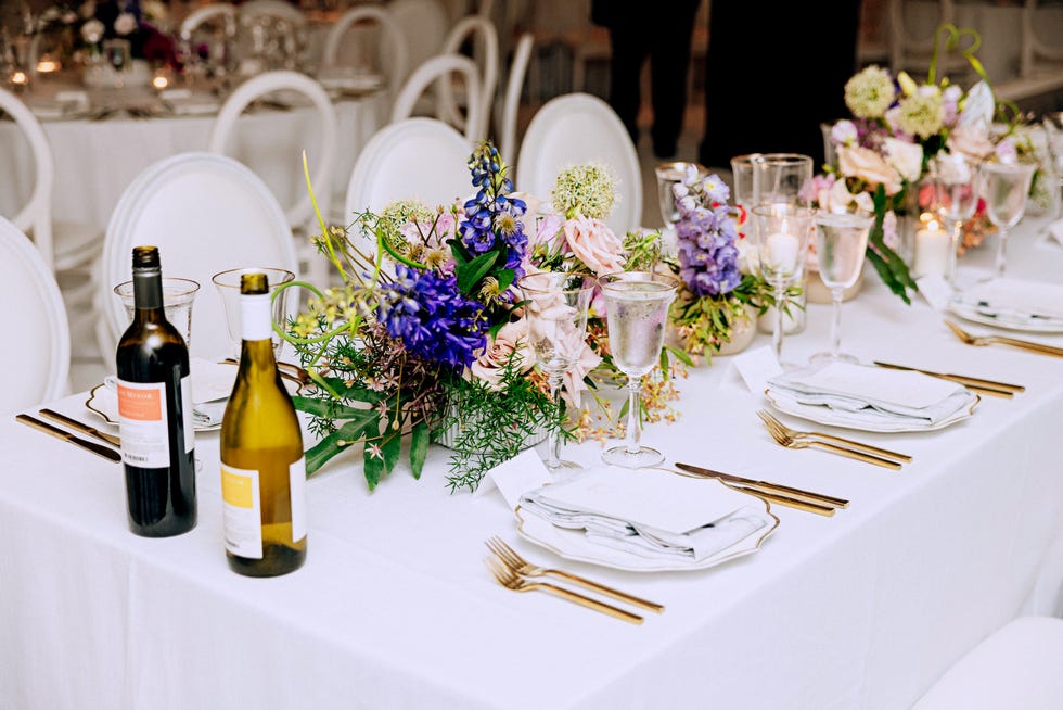 wedding celebration table