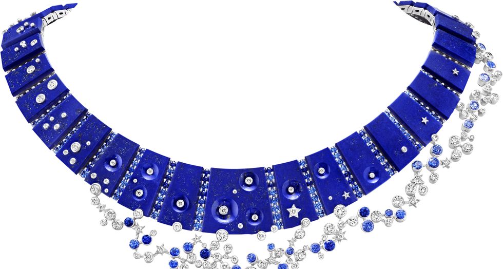 Louis Vuitton Le Multipin Necklace  High jewelry, Blue tourmaline, Necklace