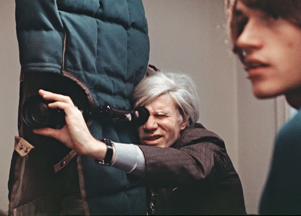 andy warhol filming an early scene of director paul morriseys women in revolt, 1970 photo by jack mitchellgetty images