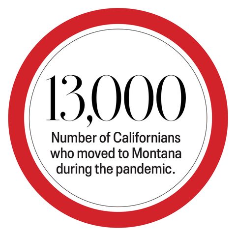 13000 number of californians who moved to montana during the pandemic