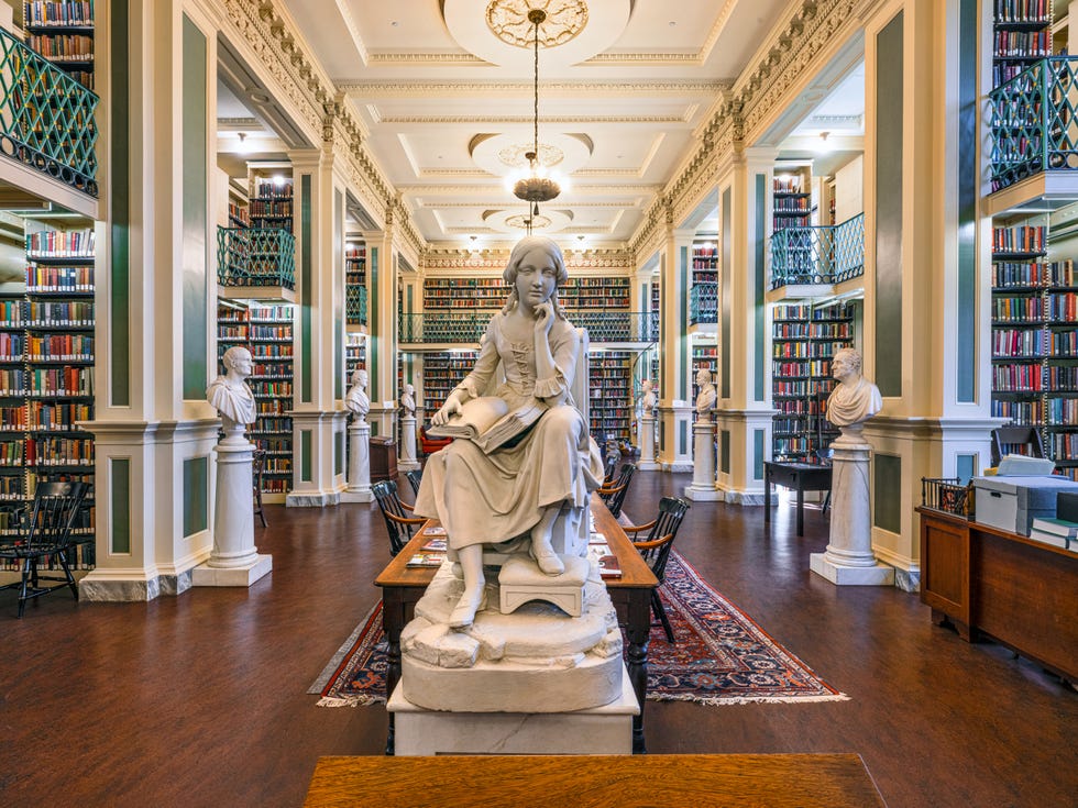 The Famed Boston Athenaeum Library Undergoes Renovation