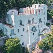 gore vidal' house in ravello, italy, on the amalfi coast
