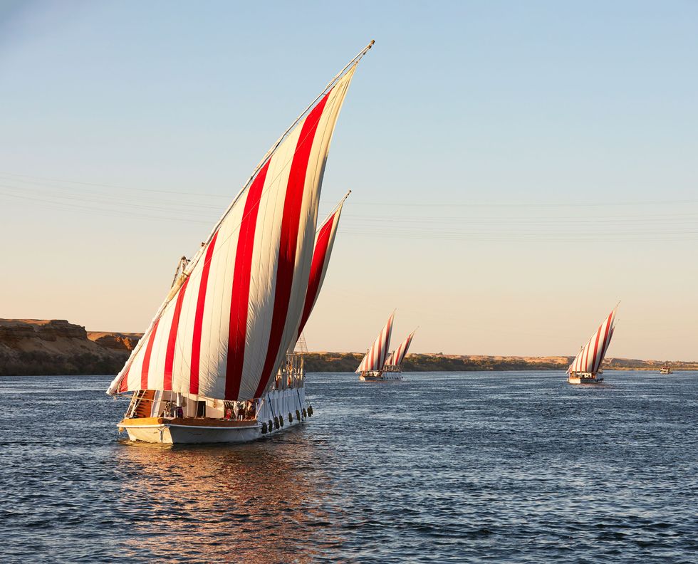 dahabiyas nour el nile sailing the nile egypt