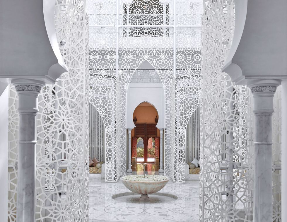 spa at the royal mansour marrakech