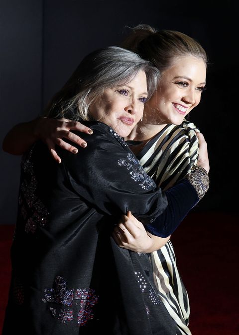 billie lourd and carrie fisher