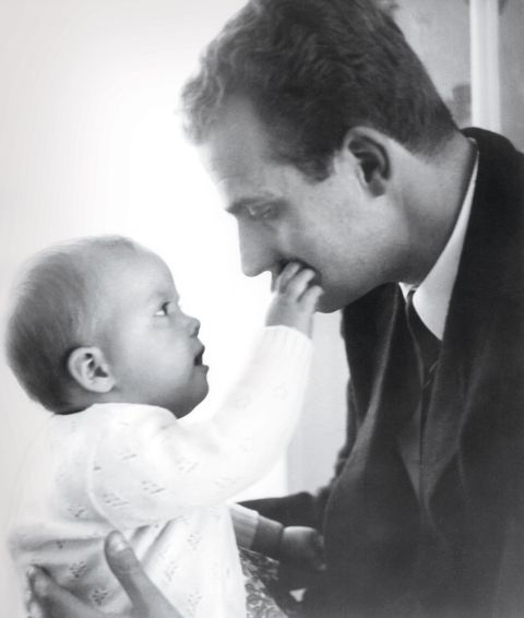 unspecified   july 24 prince juan carlos of spain with his baby boy prince felipe on july 24, 1969 photo by gamma keystone via getty images