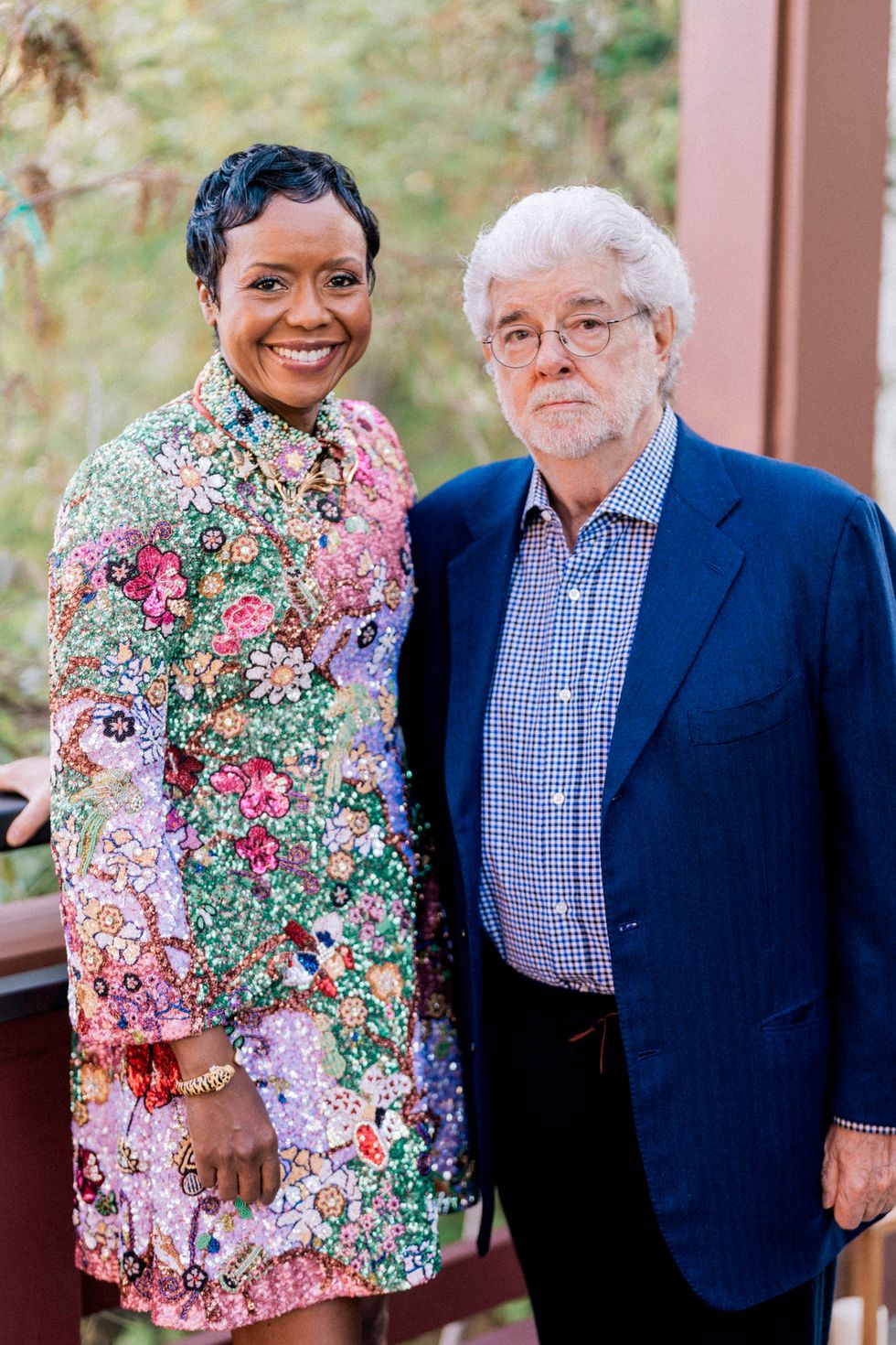 george lucas and mellody hobson