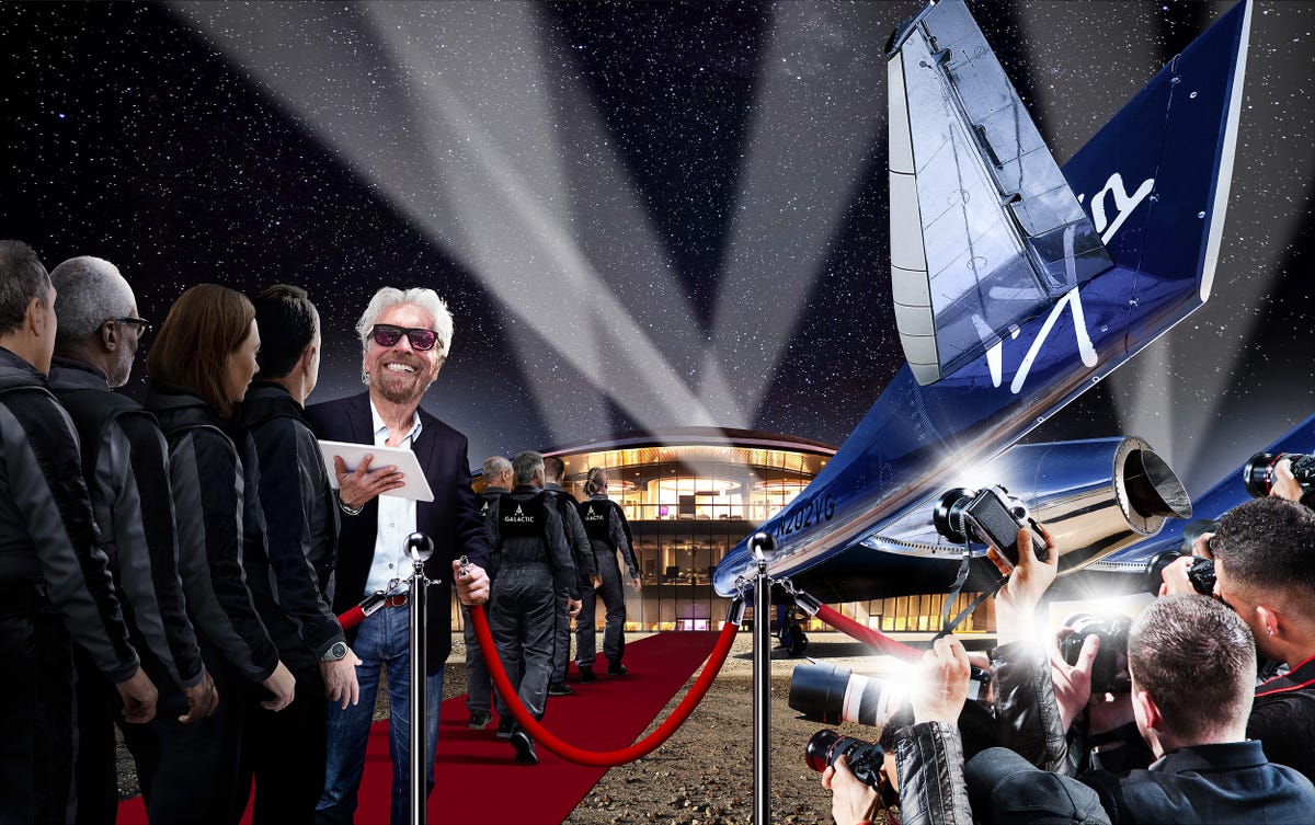 Inside Virgin Galactic’s Private Space Club