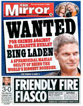 mirror cover with steve bing as bing laden