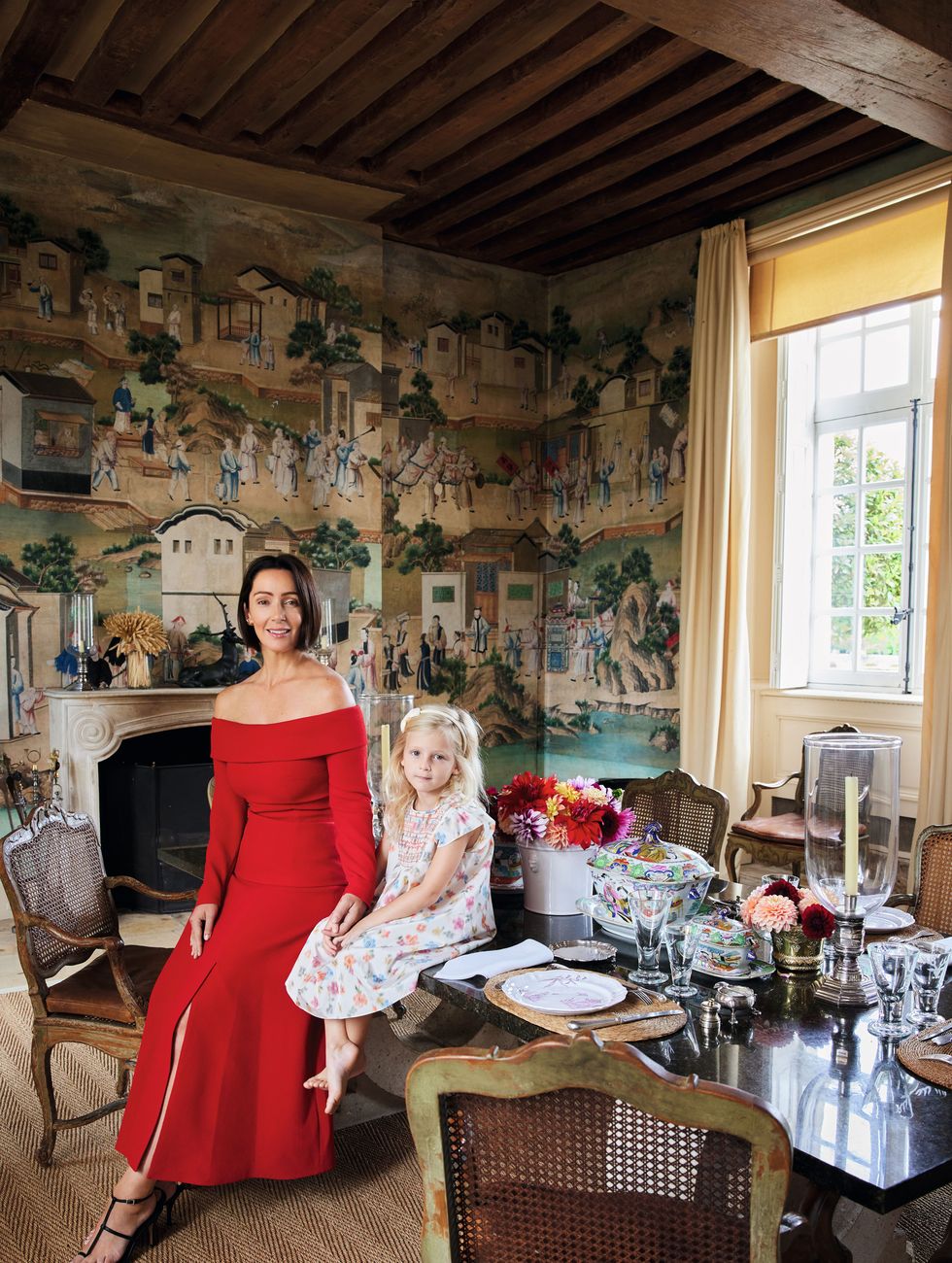 Hubert de Givenchy's Family Home in the French Countryside Photos