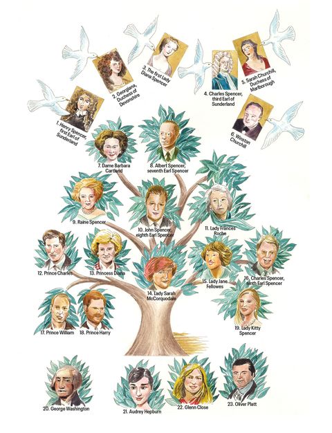 spencer family tree
