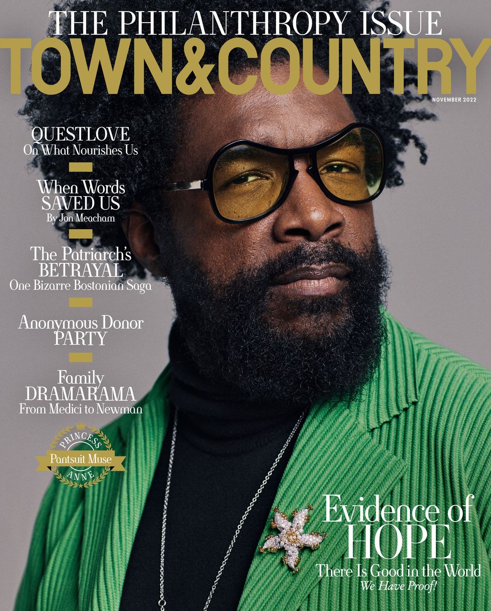 town and country magazine questlove