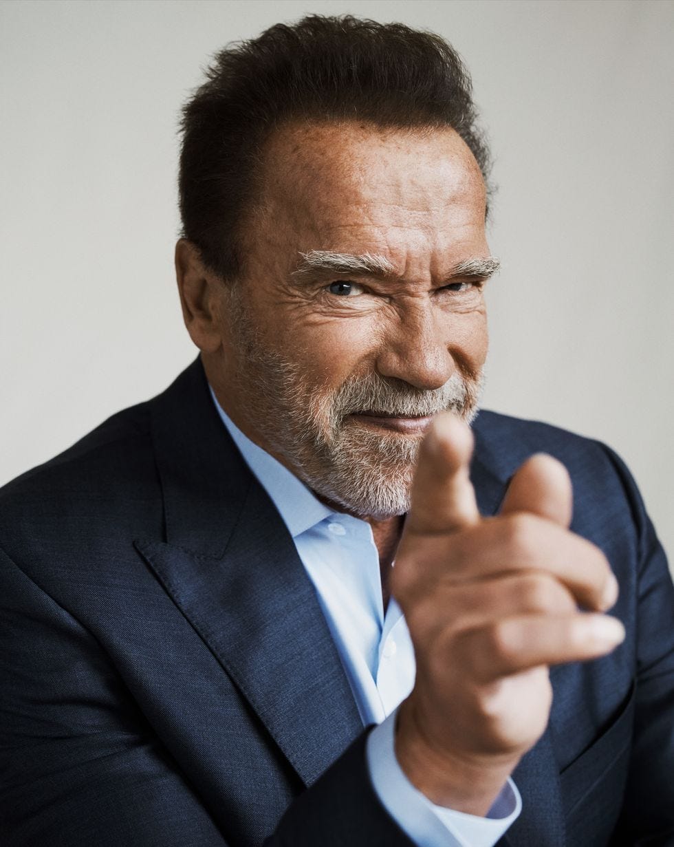Arnold Schwarzenegger Speaks at T&C's 2023 Philanthropy Summit