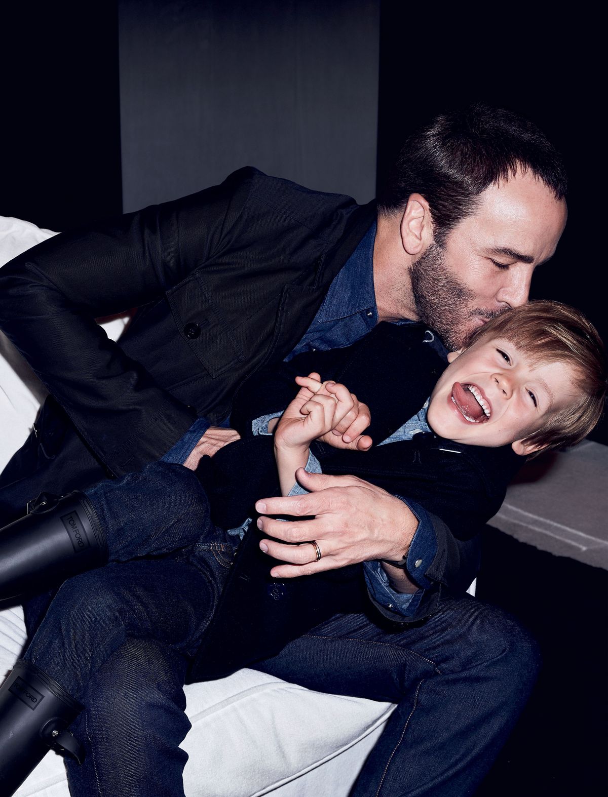 Arriba 97+ imagen tom ford and his son