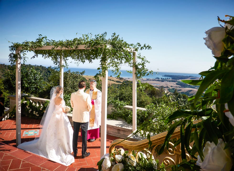 Amanda Hearst's wedding ceremony