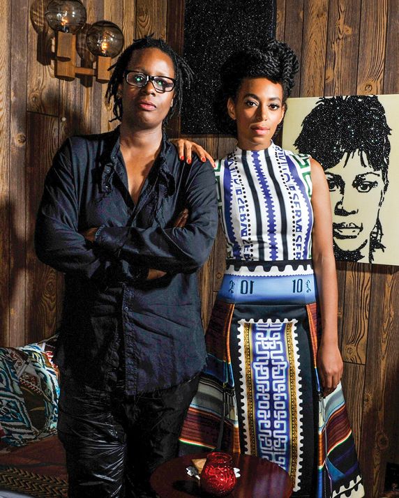 Mickalene Thomas and Solange Knowles in Better Days