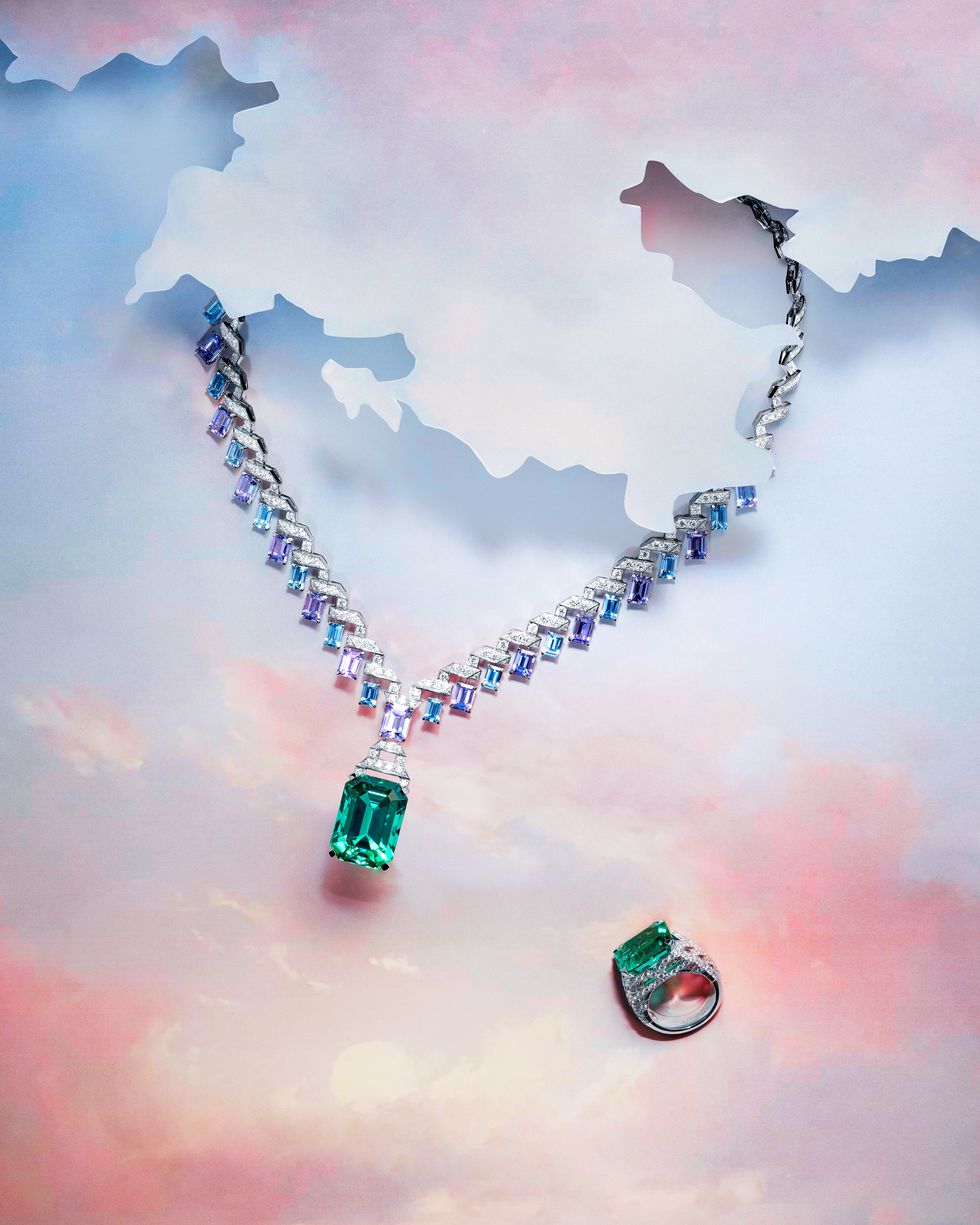 The Focal Point of Louis Vuitton's New Diamonds Collection Is the
