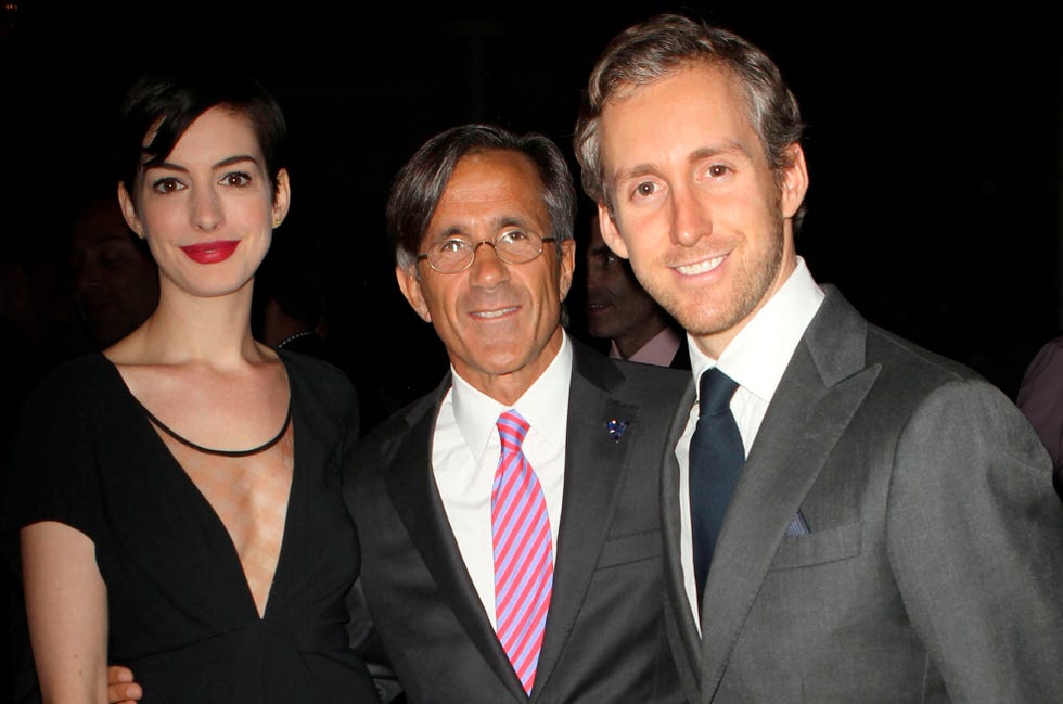 frank selvaggi with anne hathaway and adam schulman