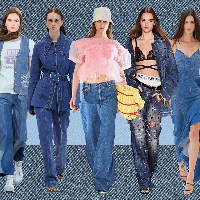 The V-Waist Jeans Denim Trend For Spring/Summer 2022