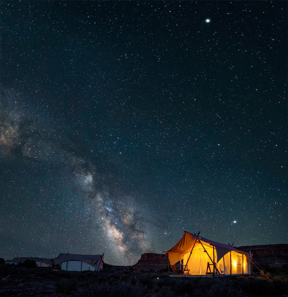 camping in the national parks of the southwest with under canvas