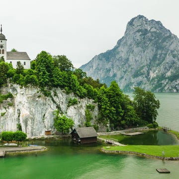 De leukste kabelbanen in Oberösterreich: 3x naar de top Het dorpje Traunkirchen