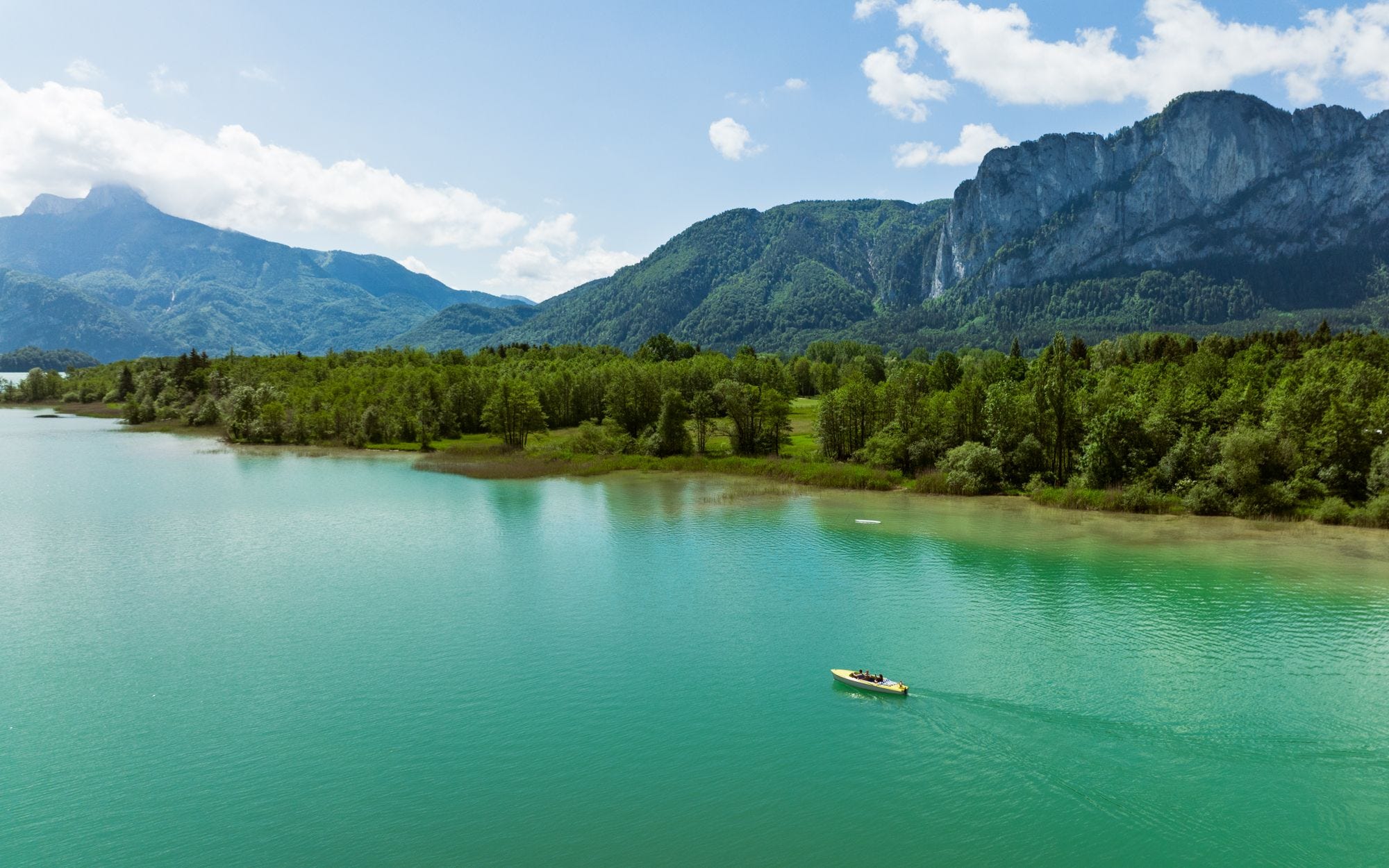 Varen over de Mondsee