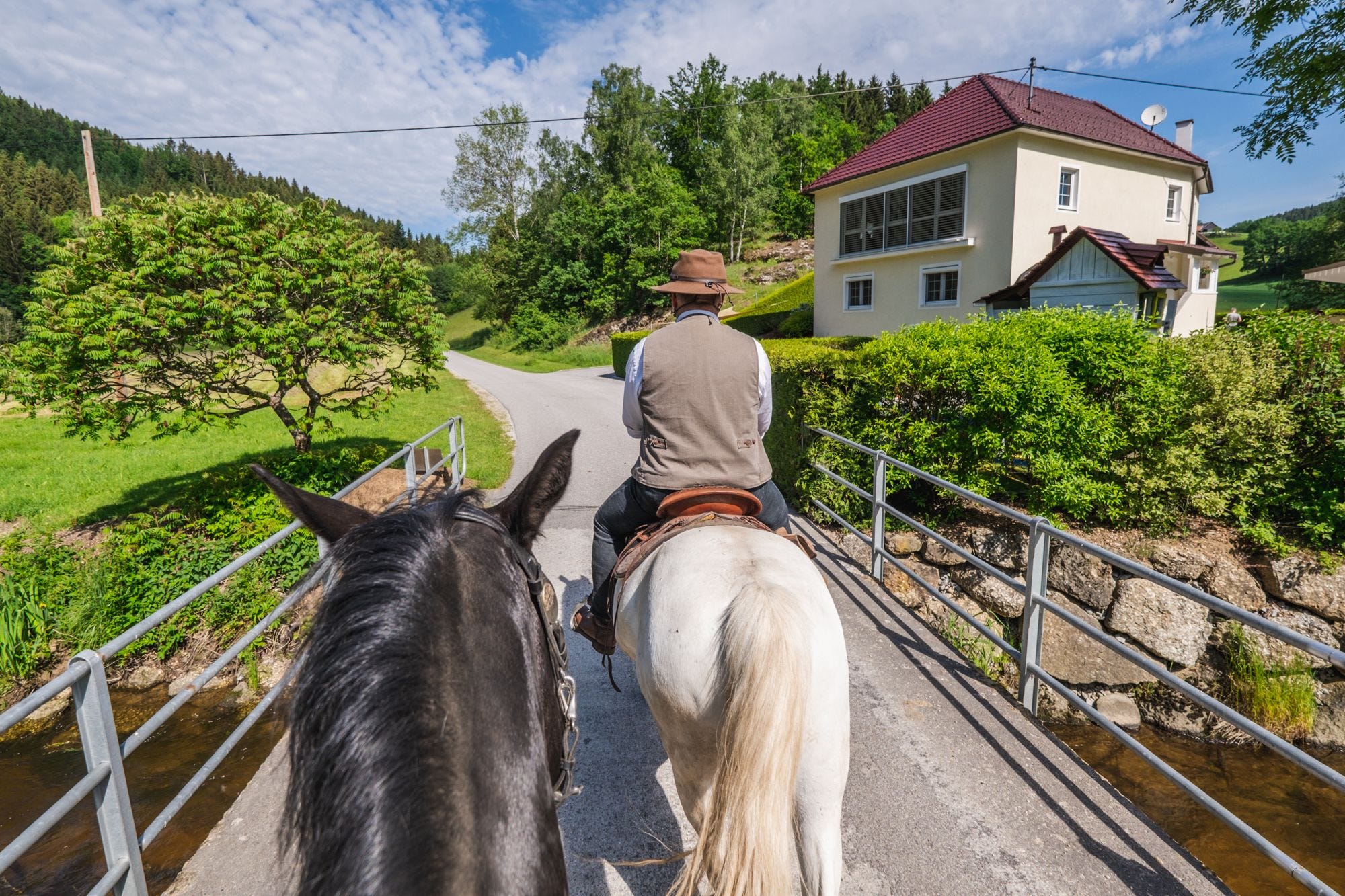 Paardrijden in de regio Mhlviertel Alm Freistadt