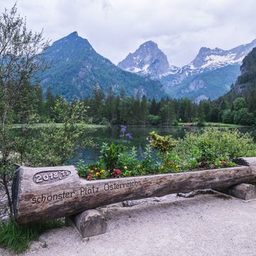 Ontdek outdoorwalhalla Pyhrn-Prie midden-Oostenrijk De Schiedeweihermeer in PyhrnPriel