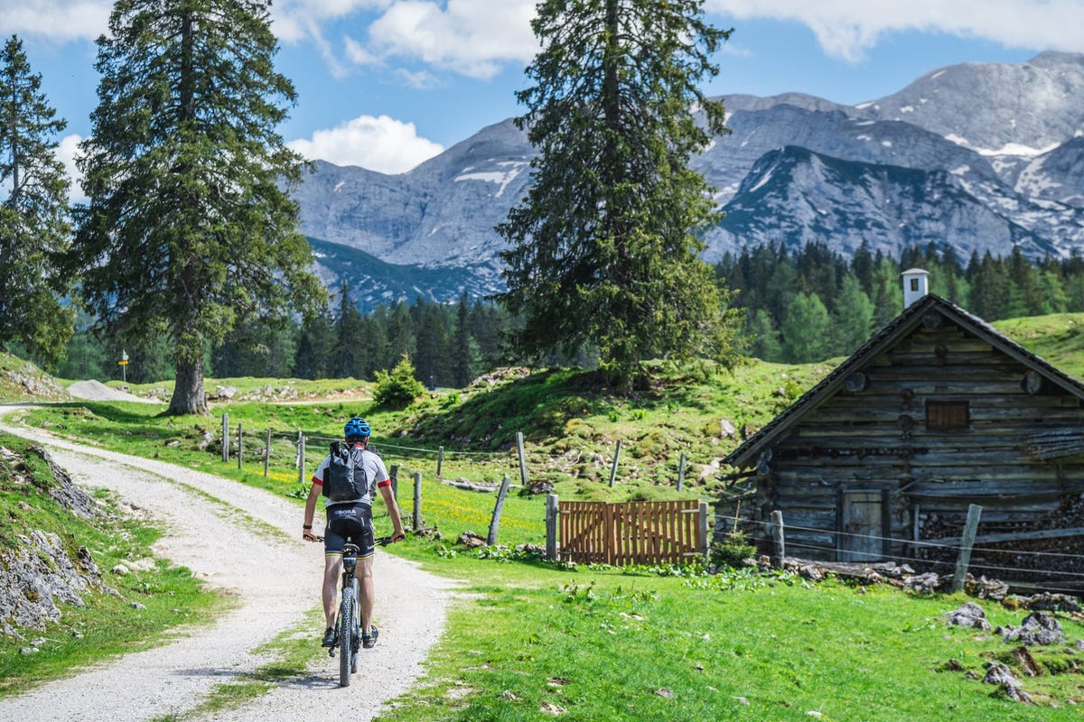 Emountainbiketocht in Dachstein Salzkammergut
