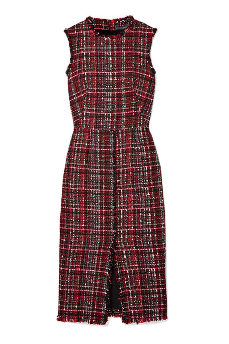 Erdem iman hot sale tweed dress