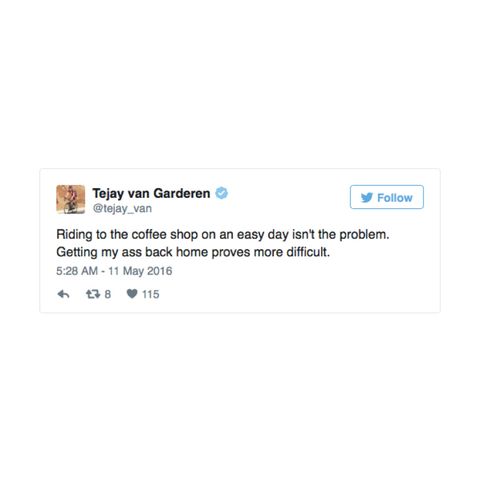 Tejay van Garderen's Twitter account.