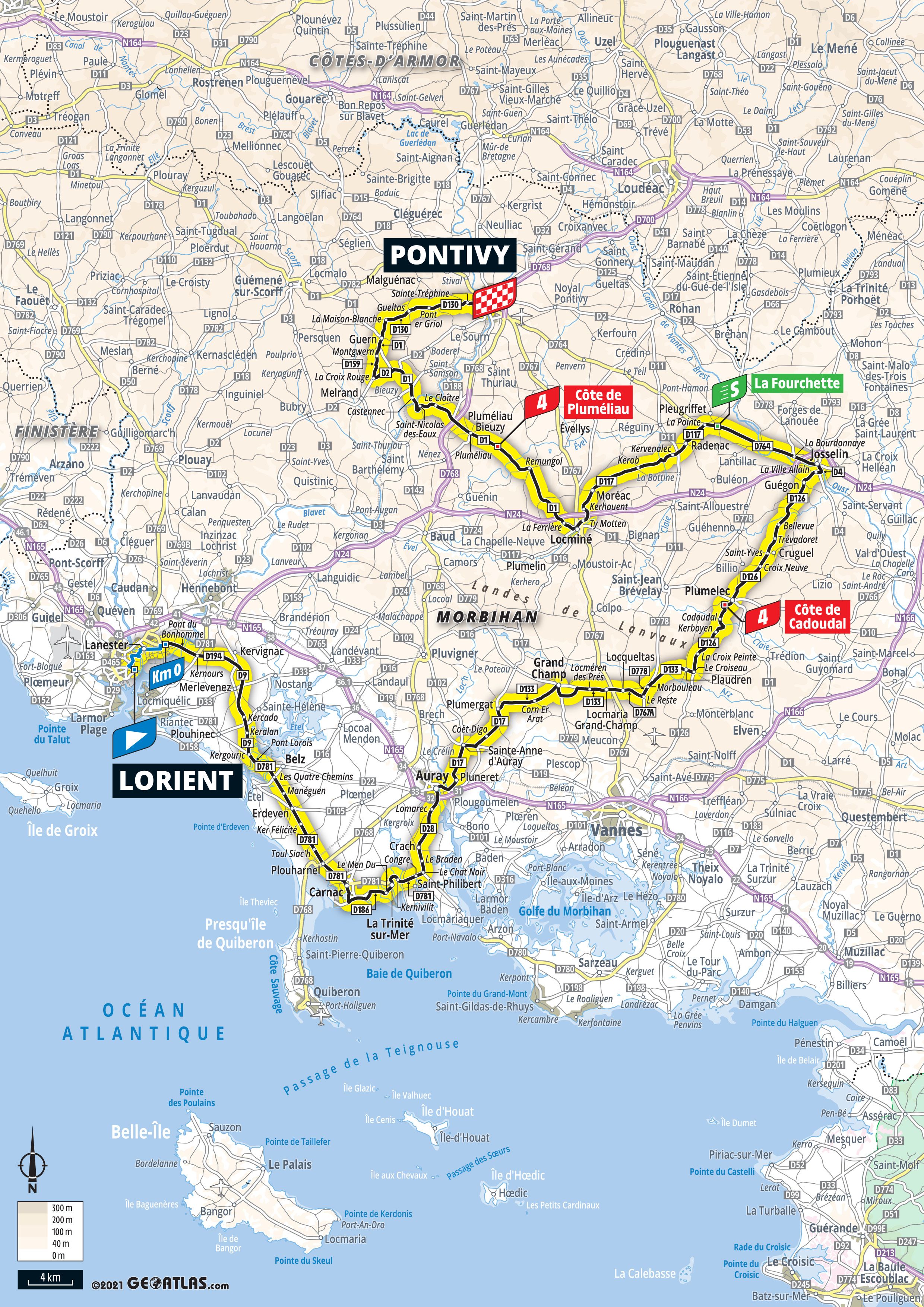 Tour De France 2021 Route Map Se 13 - Infoupdate.org