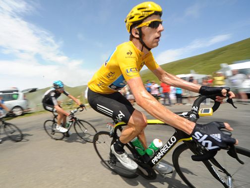Bradley Wiggins Tour de France racing