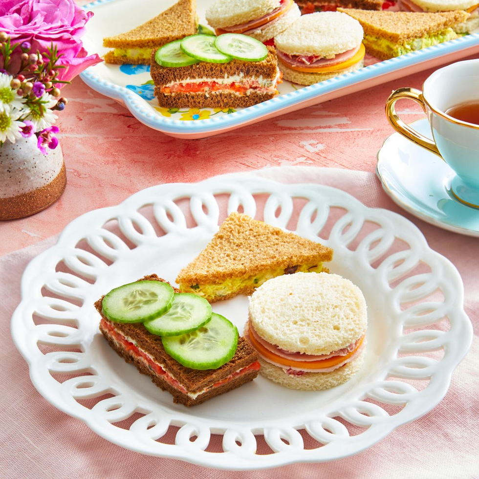 tea party ideas tea sandwiches